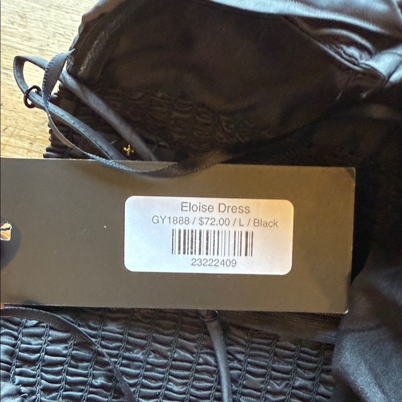 NWT Eloise Dress Elegant Black Ruffled Dress - Picture 10 of 10